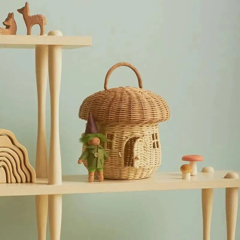 Cute Mushroom Basket