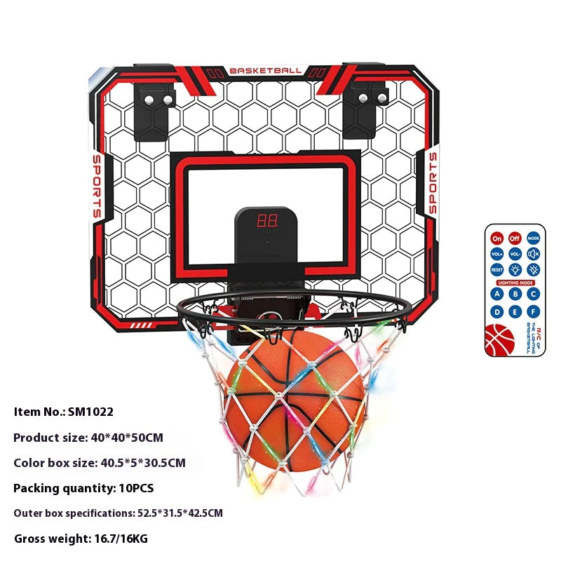 LED Big Swish Basketball Indoor Hoop