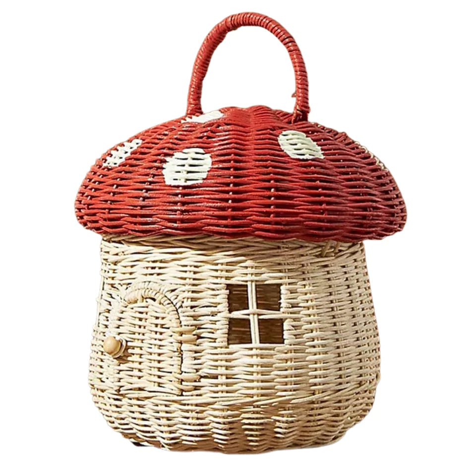 Cute Mushroom Basket