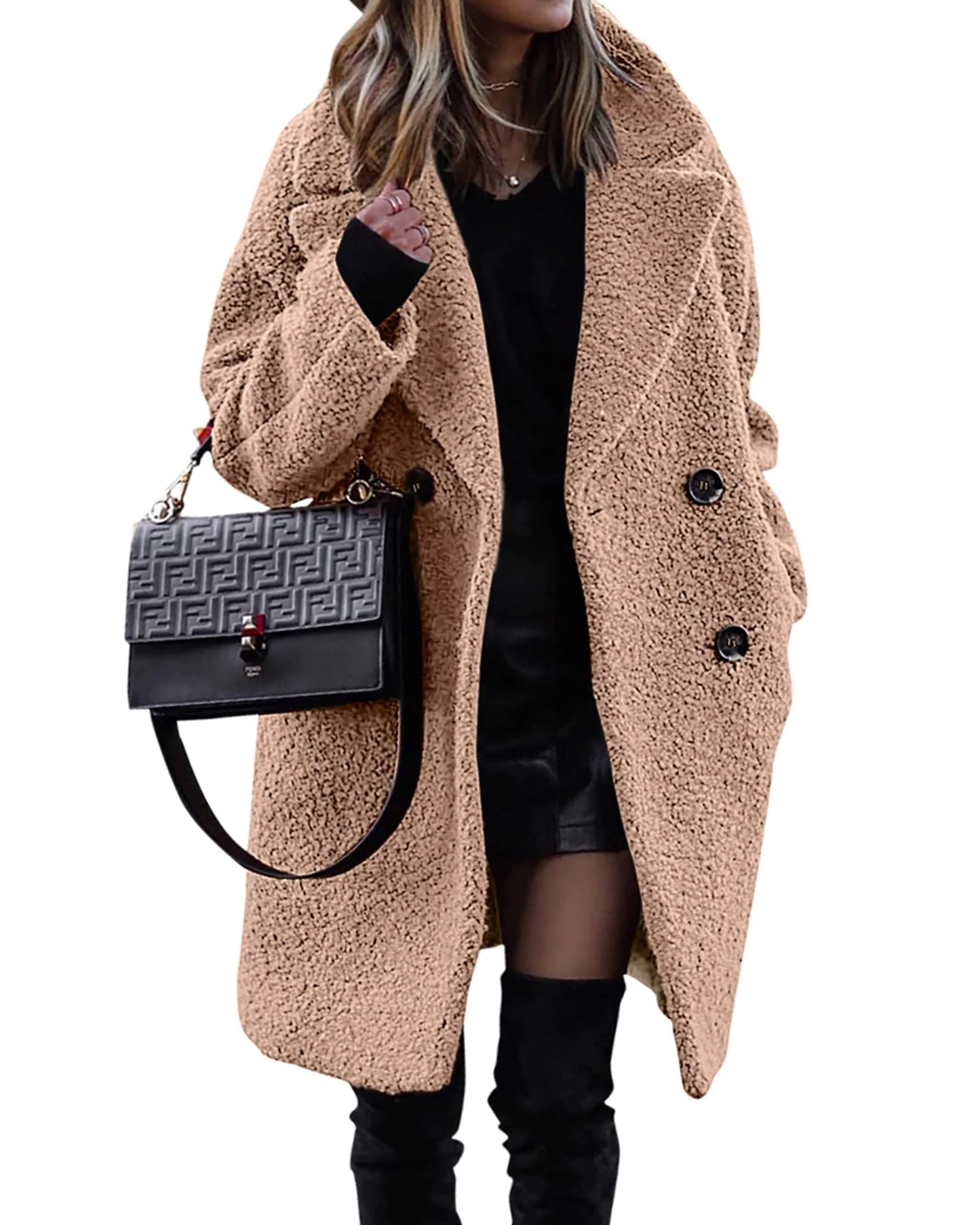 Velvet Elegance Winter Coat