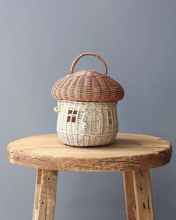 Cute Mushroom Basket