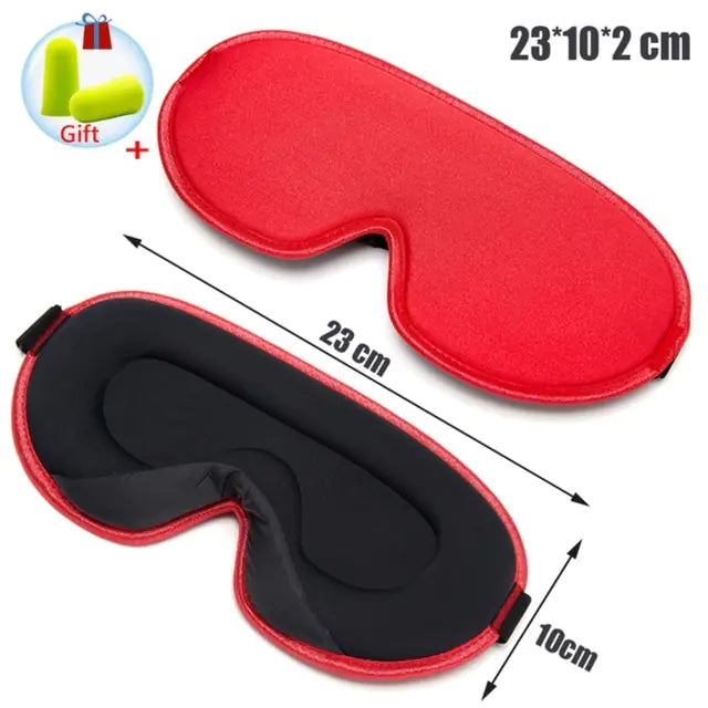 Silk Memory Foam Eye Mask Set