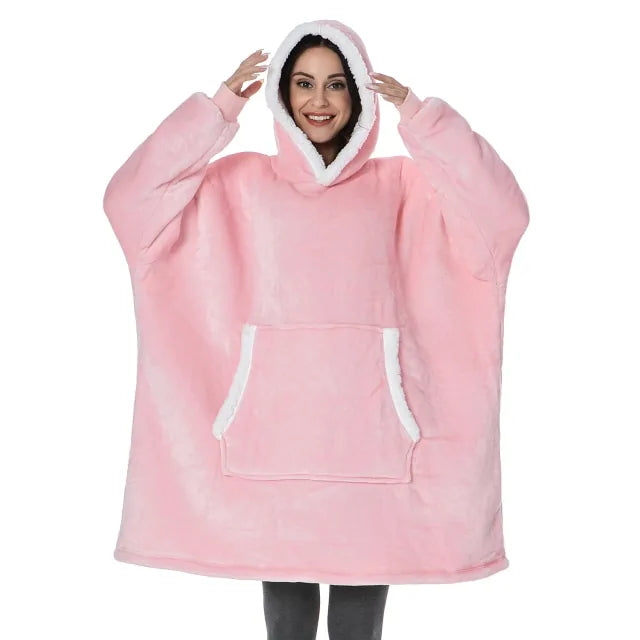 Fun Winter Oversized Hoodie!