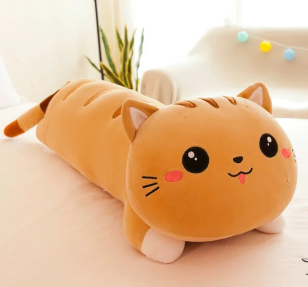 Snuggly Cat Plush Pillows