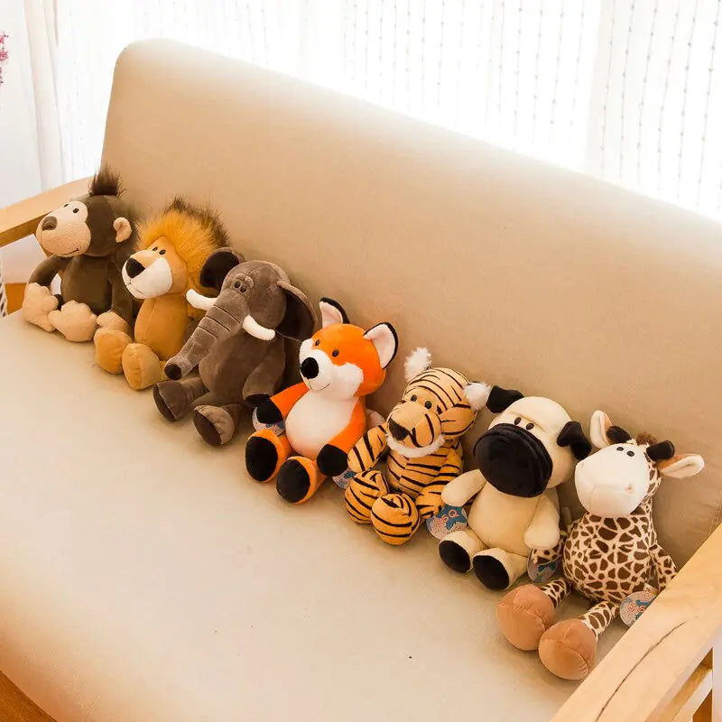 Safari Friends Plush Toys