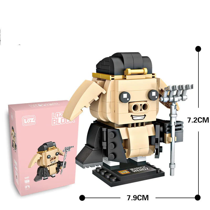 Compact Building Bricks Puzzle Kit All Types! -Anime-