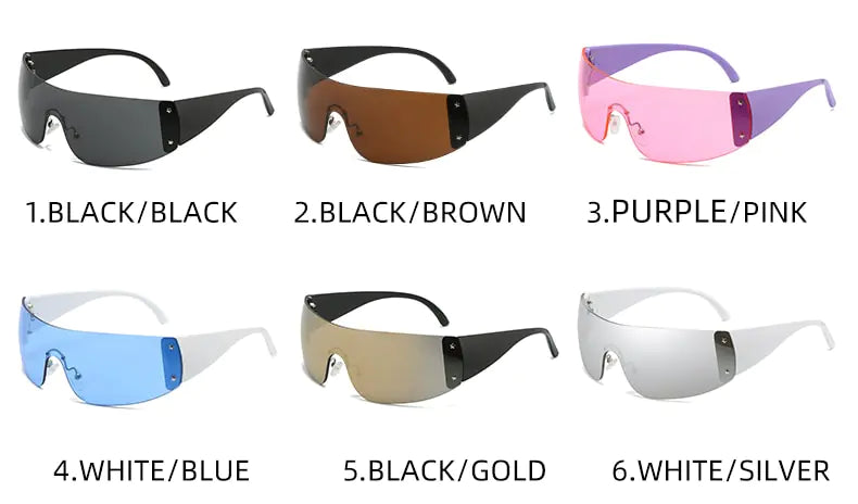 Athlete's Rimless Performance Shades