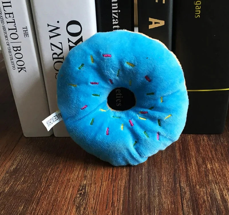 Bite-Resistant Donut Pet Toys