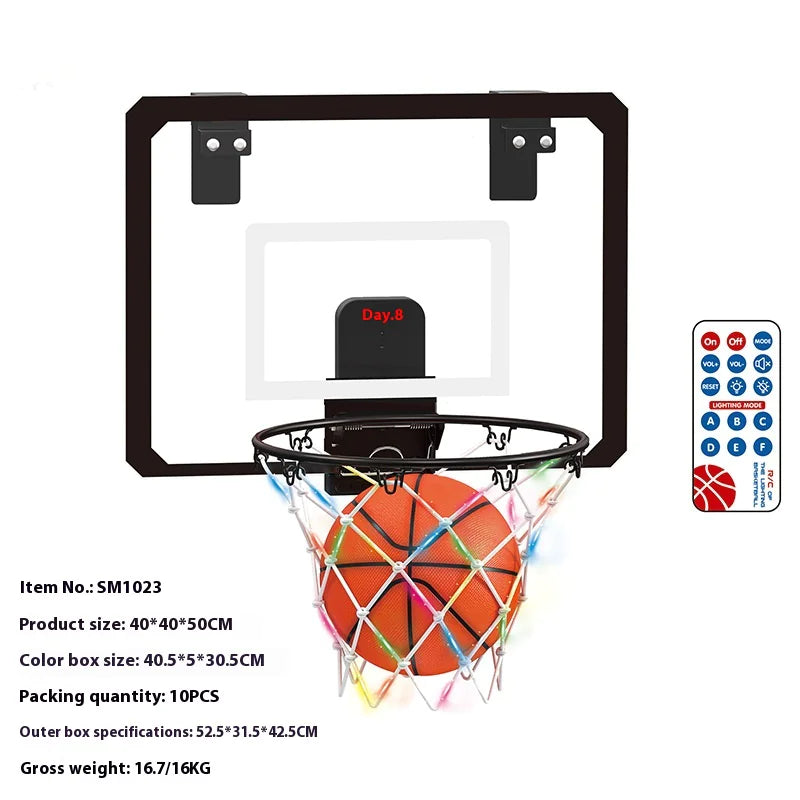 LED Big Swish Basketball Indoor Hoop