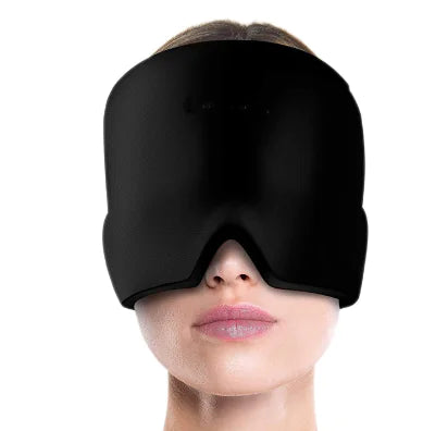 Soothing Head Massager & Pain-Relief Eye Mask