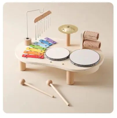 Toddler Wooden Music Playset