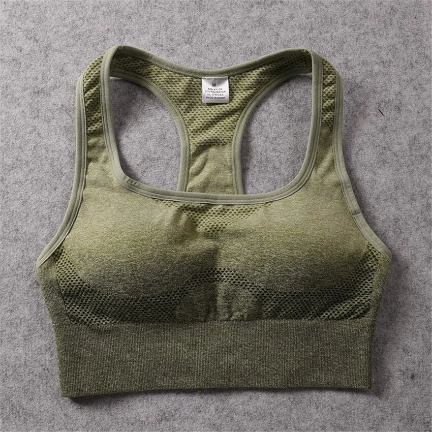 Gradient Gym Bra Top