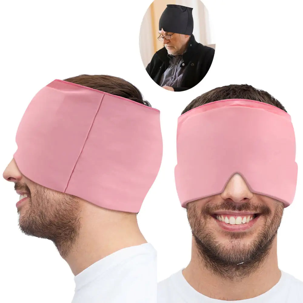 Soothing Head Massager & Pain-Relief Eye Mask