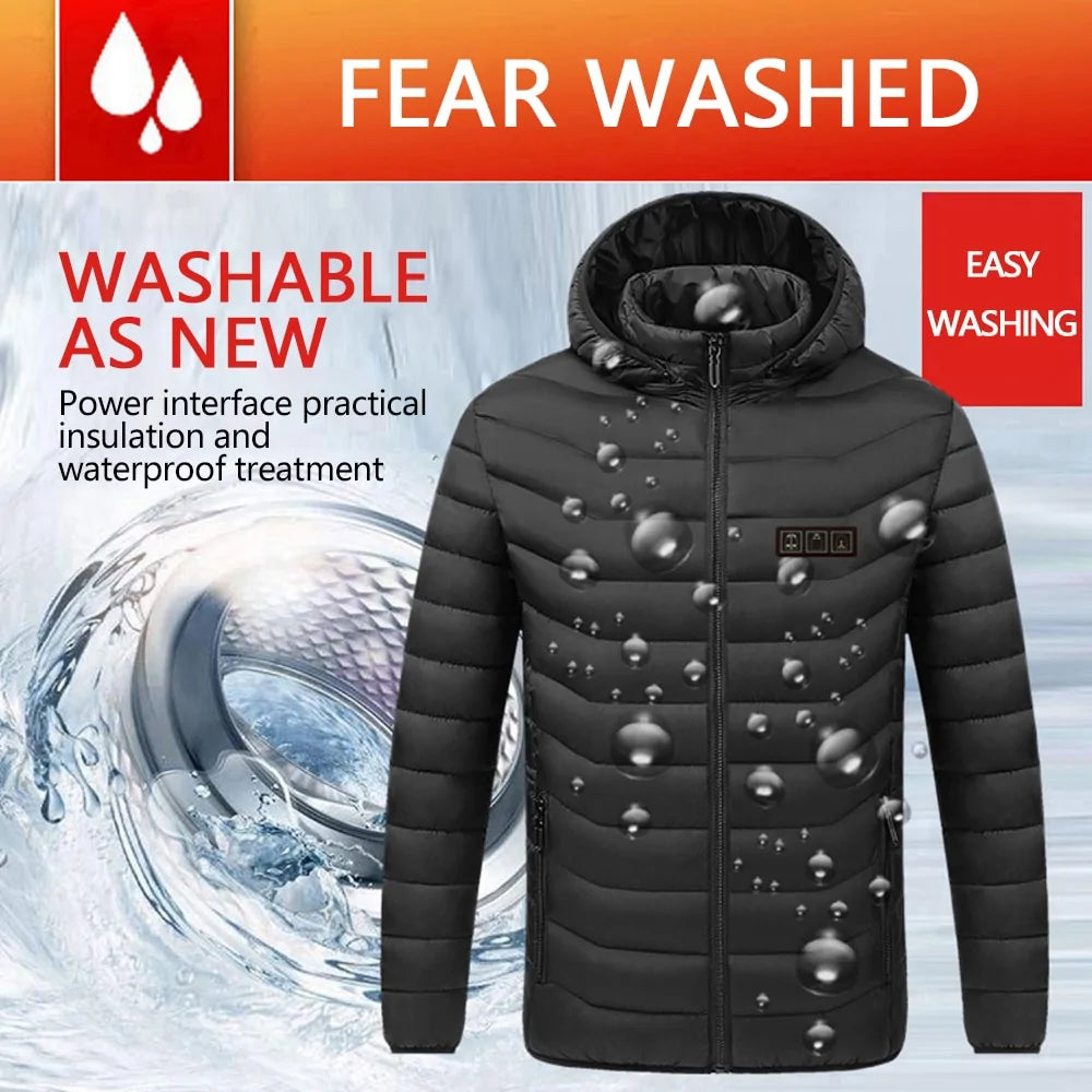 Unisex Winter Heating Jacket