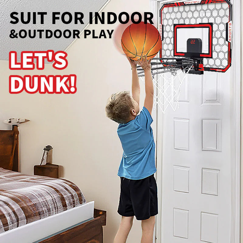 LED Big Swish Basketball Indoor Hoop