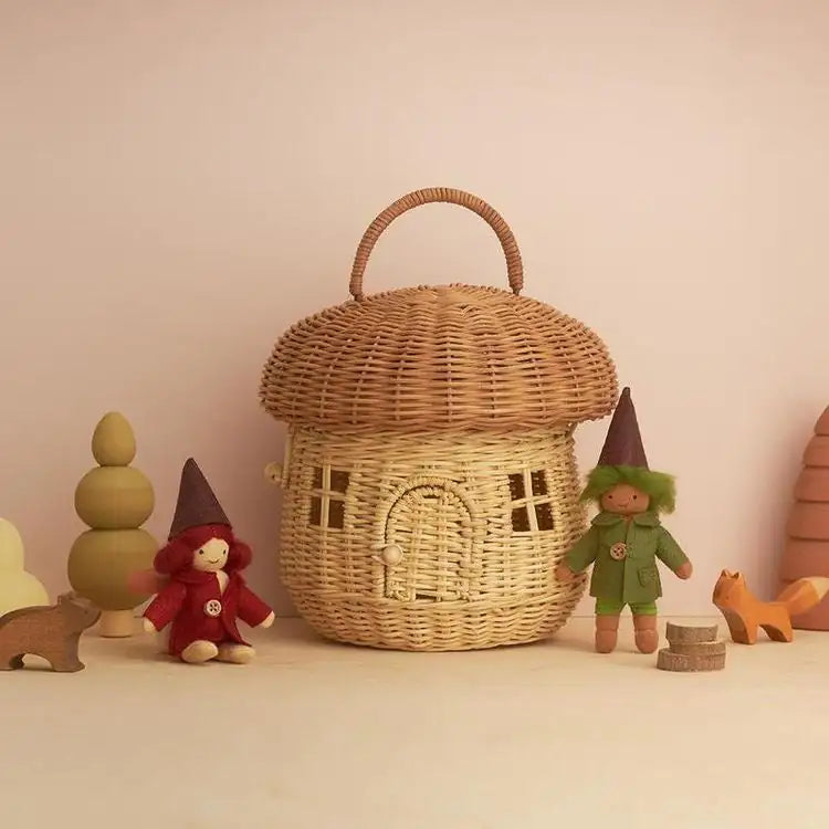 Cute Mushroom Basket