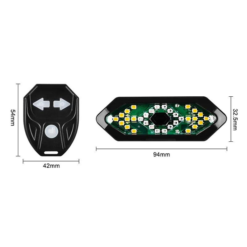 BikeSafe Rear Signal Light with Horn