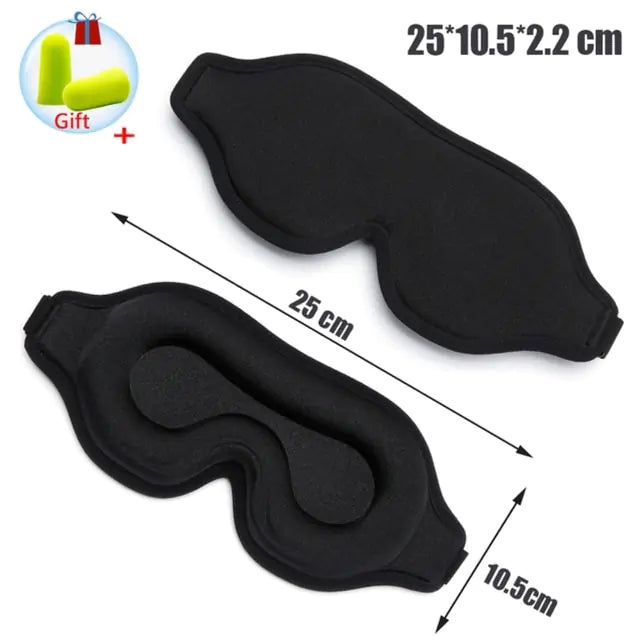 Silk Memory Foam Eye Mask Set