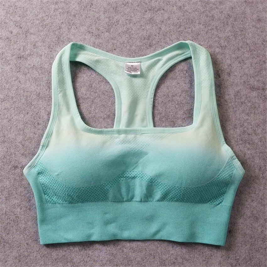 Gradient Gym Bra Top