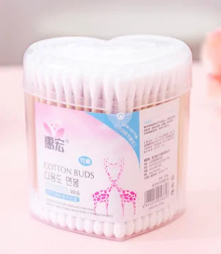 Eco Twin-Tip Bamboo Cotton Swabs