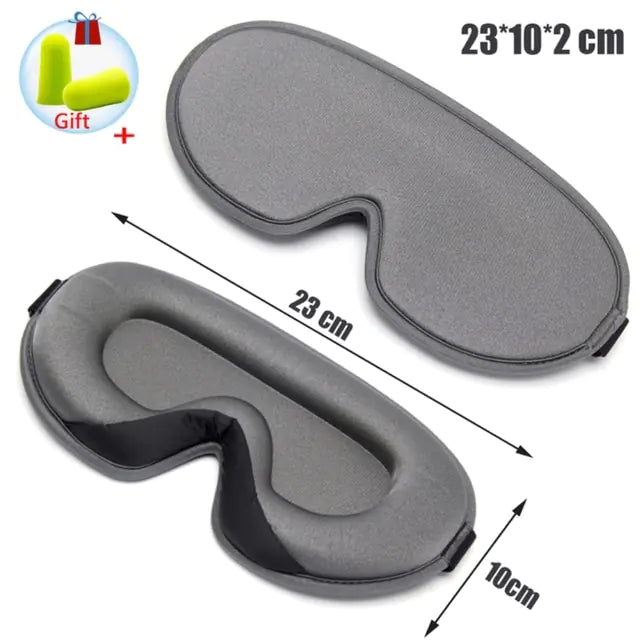 Silk Memory Foam Eye Mask Set