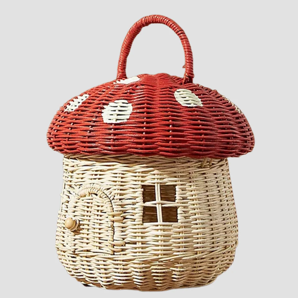 Cute Mushroom Basket