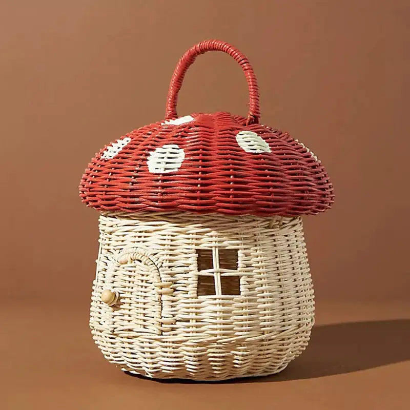 Cute Mushroom Basket