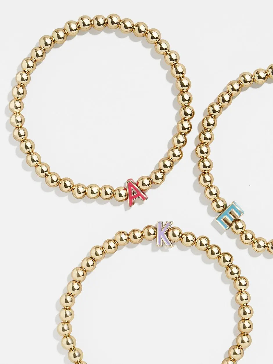 Custom Initial Trio Bracelets