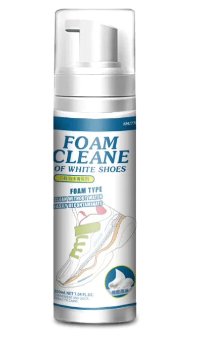 White Cleaning Shoe Spray