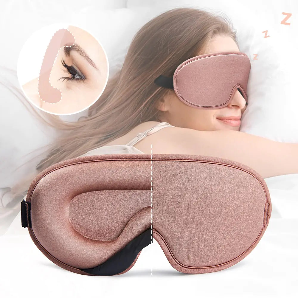 Silk Memory Foam Eye Mask Set