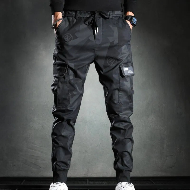 Multi-Pocket Camo Cargo Pants