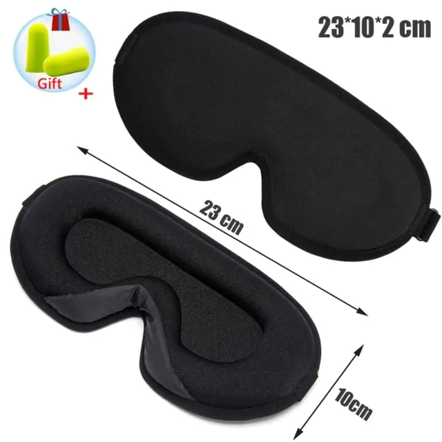 Silk Memory Foam Eye Mask Set