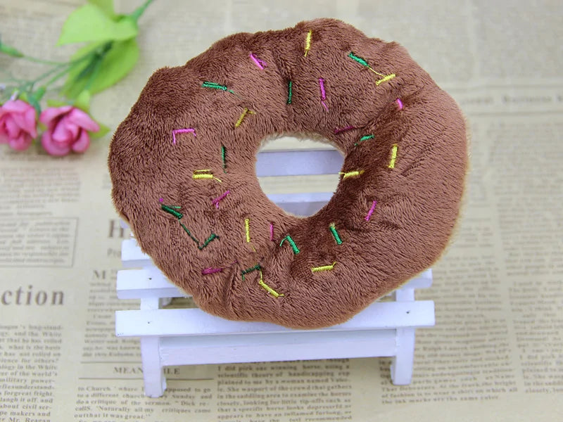 Bite-Resistant Donut Pet Toys