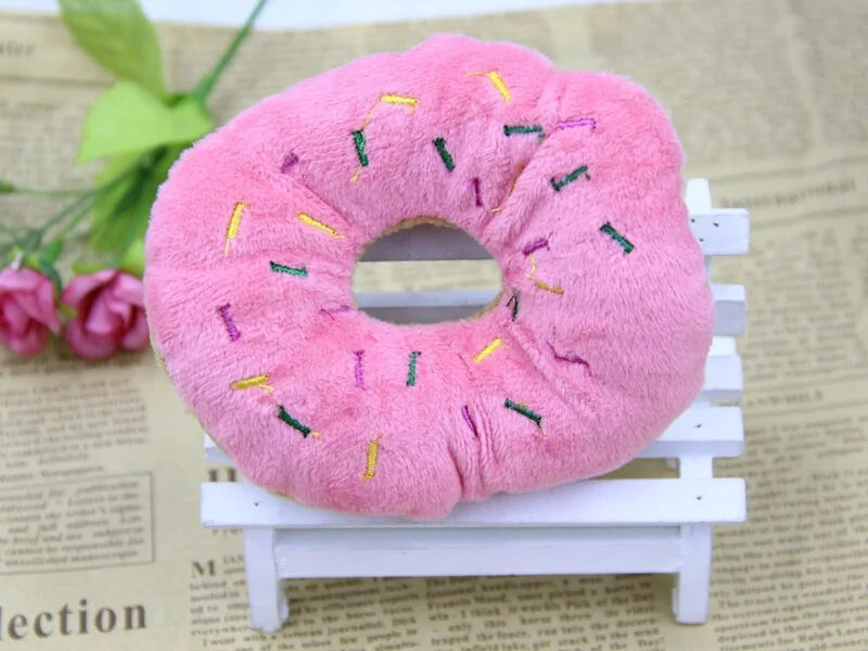 Bite-Resistant Donut Pet Toys