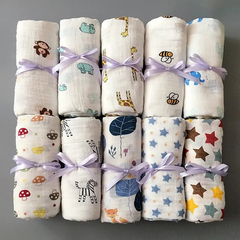 Cuddly Cotton Newborn Blankets