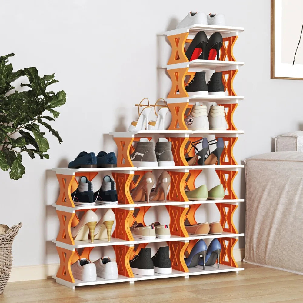 Multi-Layer Plastic Shoe Rack