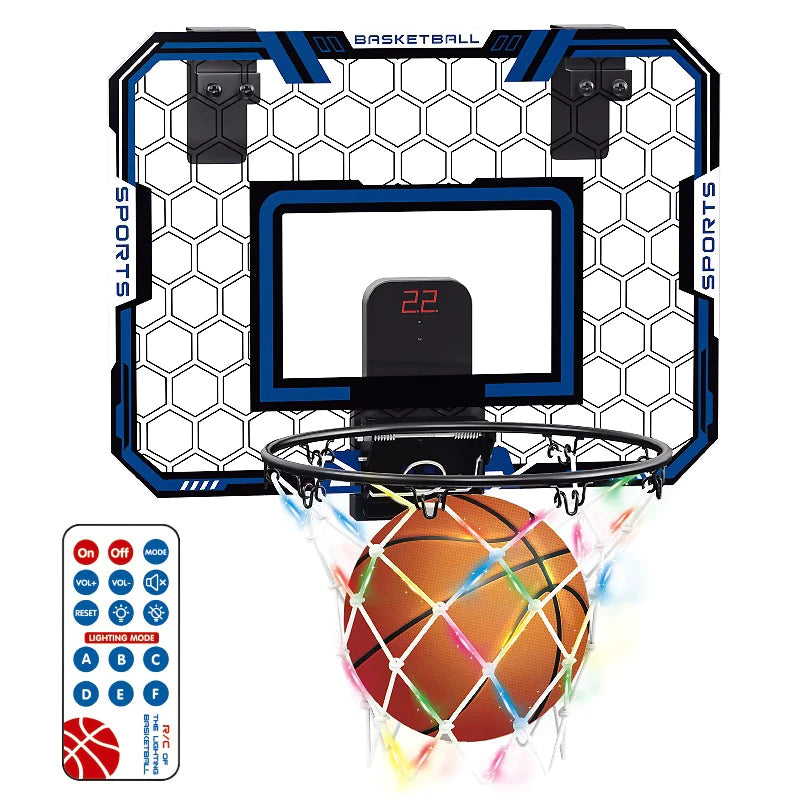 LED Big Swish Basketball Indoor Hoop