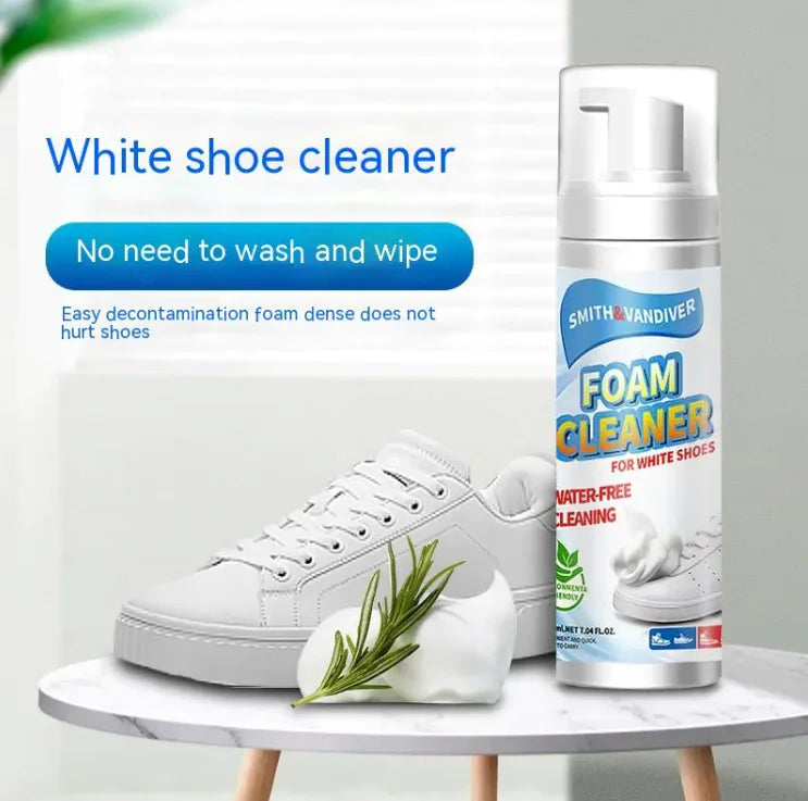 White Cleaning Shoe Spray