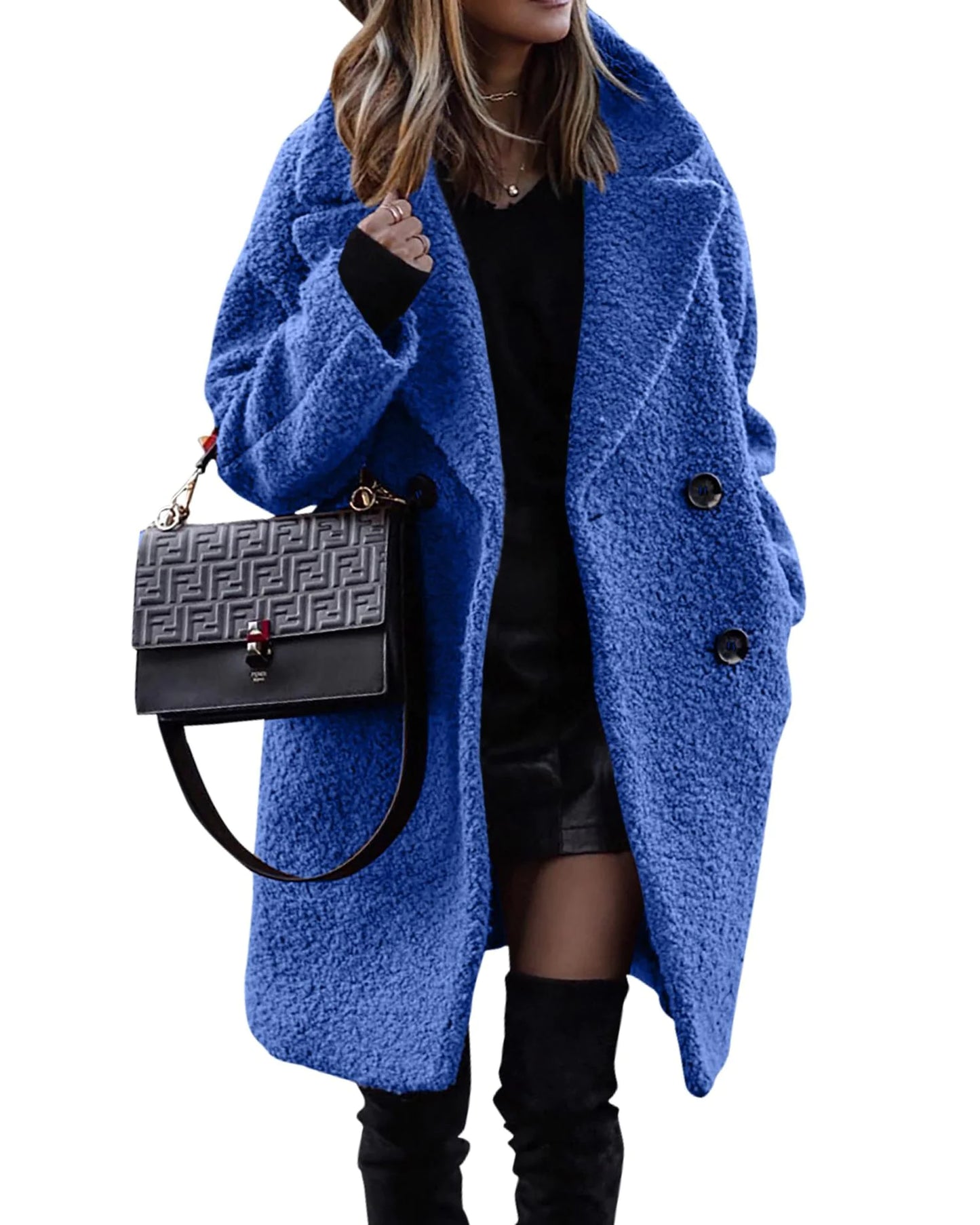 Velvet Elegance Winter Coat