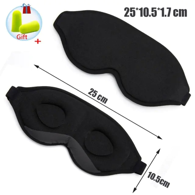 Silk Memory Foam Eye Mask Set