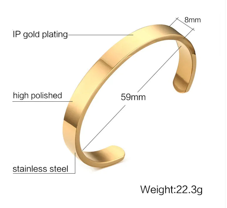 Titanium Steel Men's Bracelet