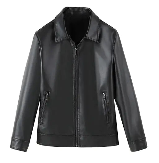 Men's Autumn Leather Sports Jacket