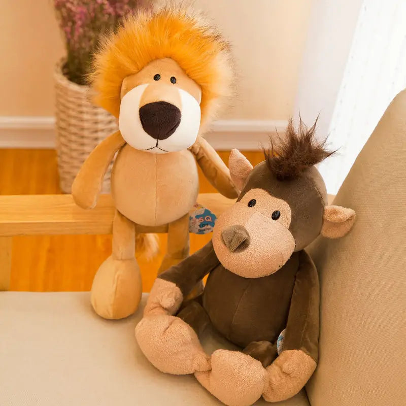 Safari Friends Plush Toys