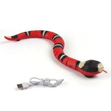 Smart Sensory Snake Cat Play Toy