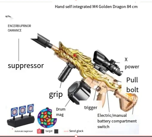 Electric Glock Airsoft Shooter