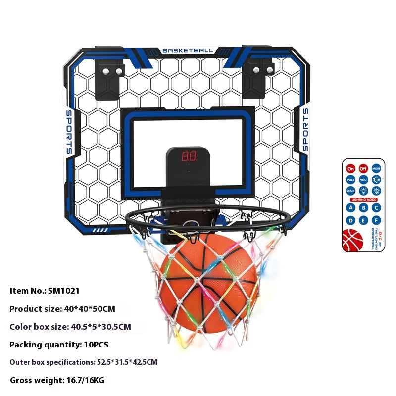 LED Big Swish Basketball Indoor Hoop