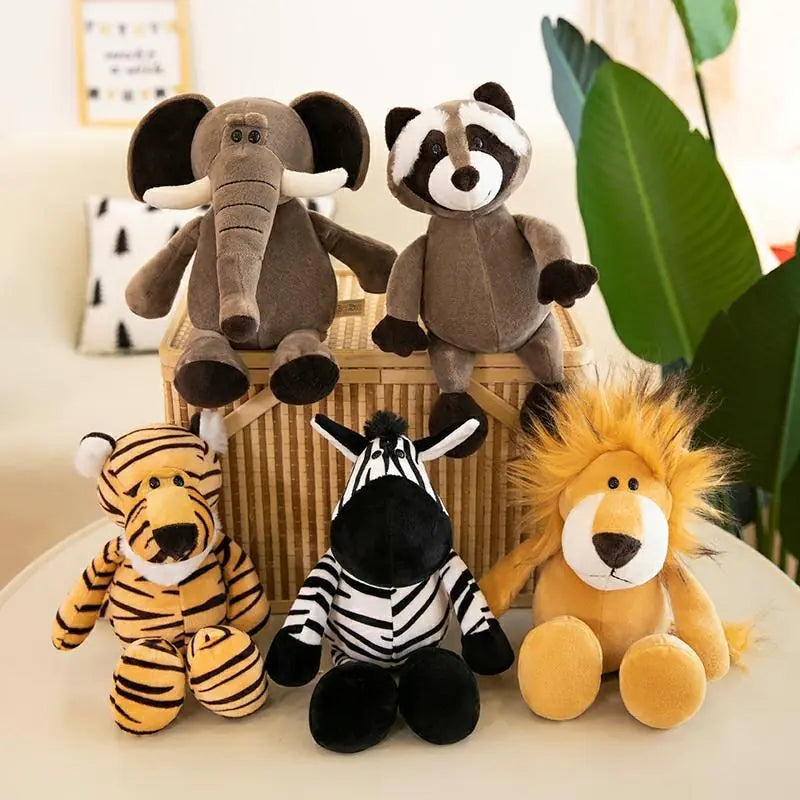 Safari Friends Plush Toys